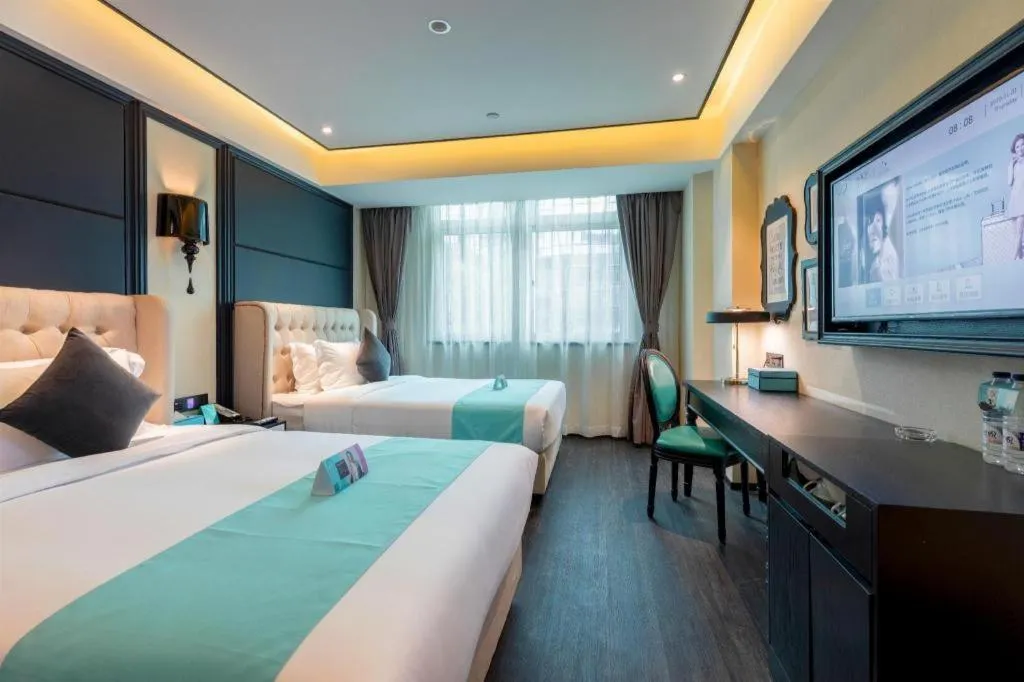 Bed in Xana Hotelle·Xiamen Railway Station