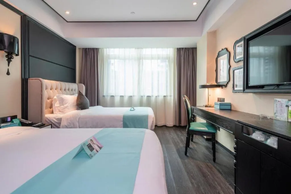 Bed in Xana Hotelle·Xiamen Railway Station