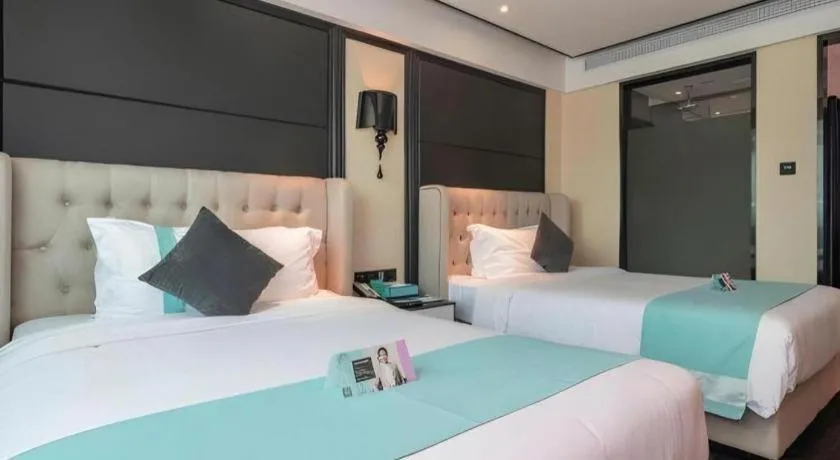 Bed in Xana Hotelle·Xiamen Railway Station