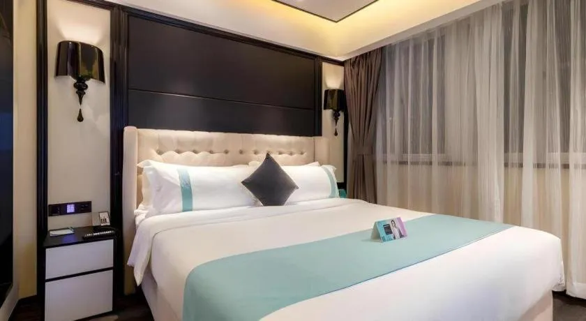 Bed in Xana Hotelle·Xiamen Railway Station