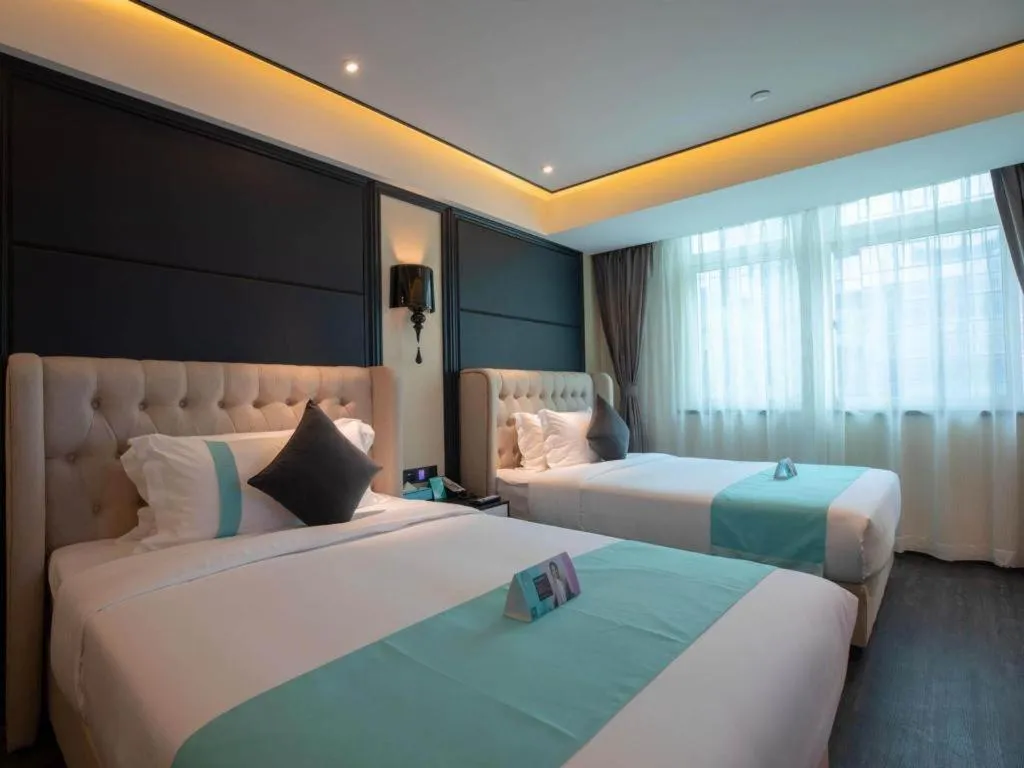 Bed in Xana Hotelle·Xiamen Railway Station