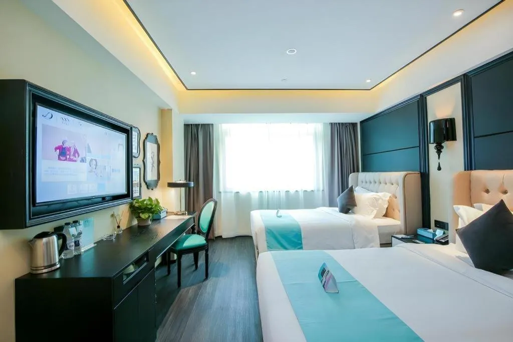 Bed in Xana Hotelle·Xiamen Railway Station