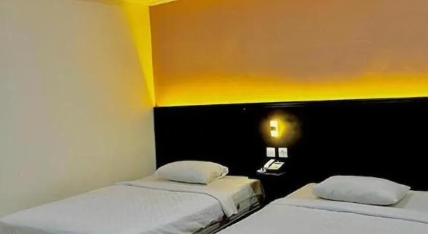 Bed in Hotel Benteng