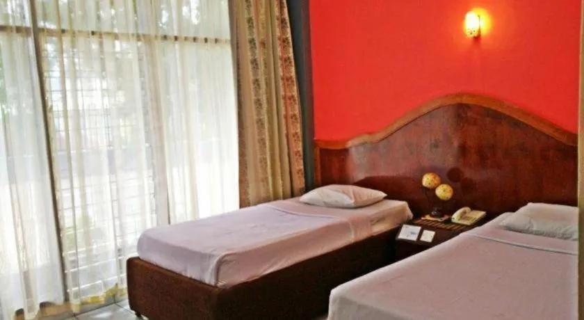 Bed in Hotel Benteng
