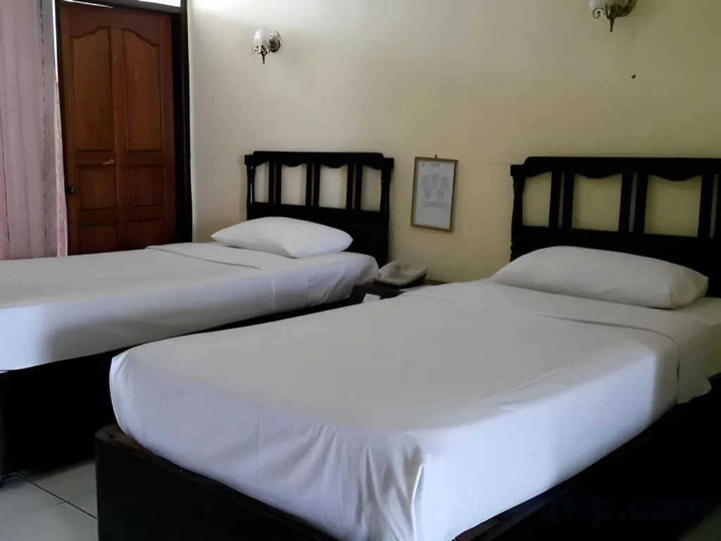 Bed in Hotel Benteng