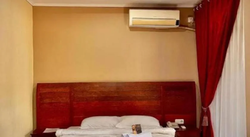 Bed in Hotel Benteng