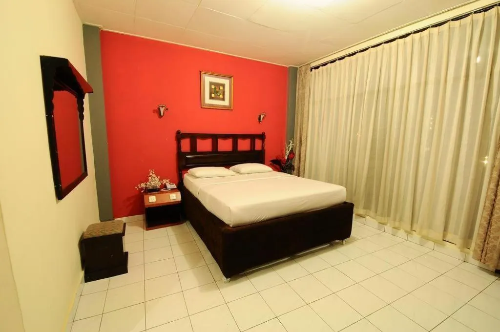 Bed in Hotel Benteng
