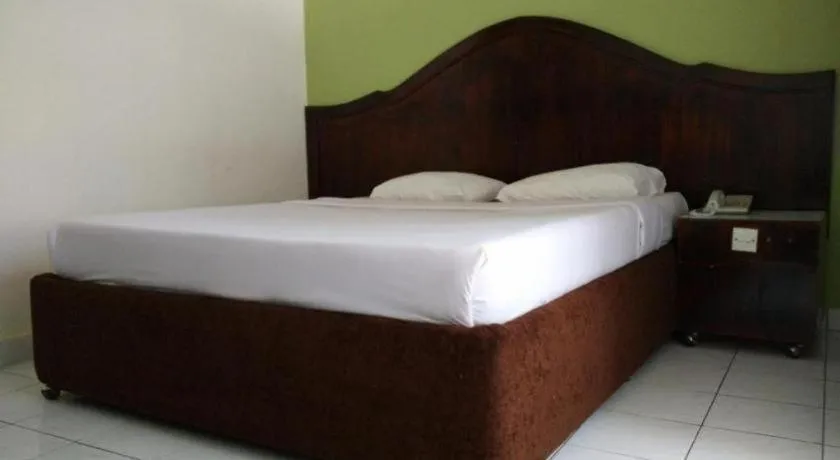 Bed in Hotel Benteng
