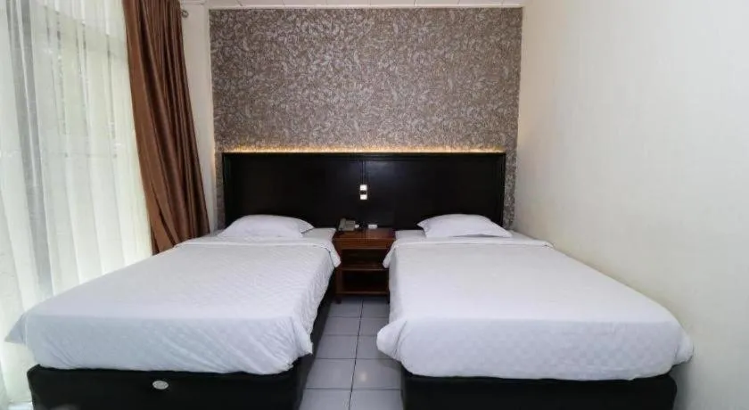 Bed in Hotel Benteng