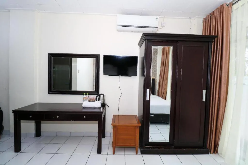 Bed in Hotel Benteng