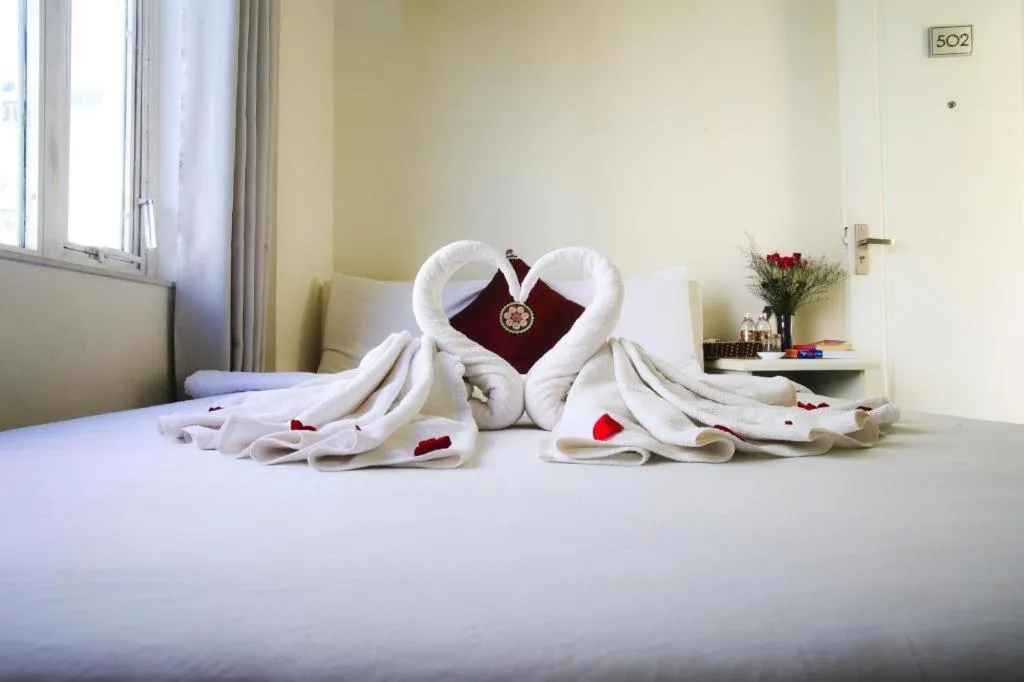 Bed in Daystar Hotel