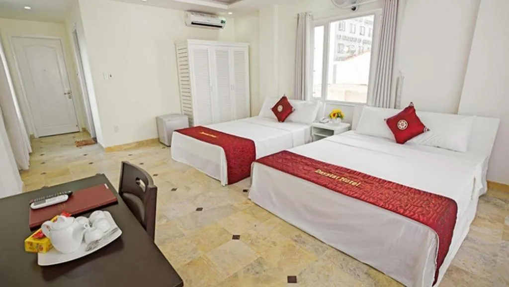 Bed in Daystar Hotel