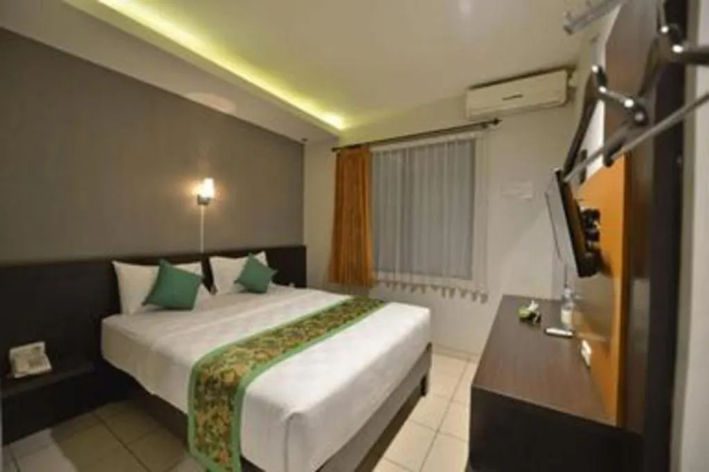 Bed in Lotus Hotel Subang