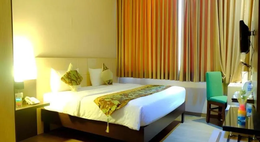 Bed in Lotus Hotel Subang