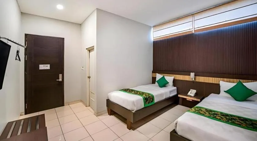 Bed in Lotus Hotel Subang