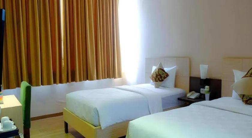 Bed in Lotus Hotel Subang