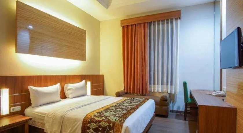 Bed in Lotus Hotel Subang