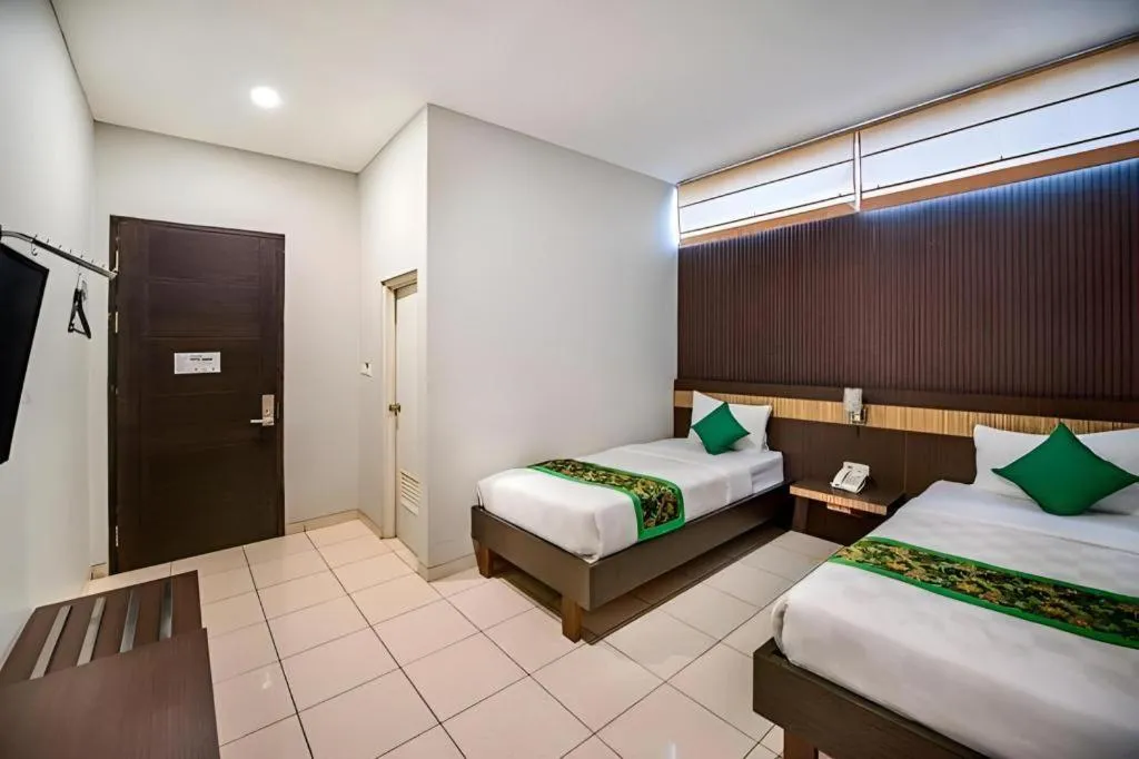 Bed in Lotus Hotel Subang