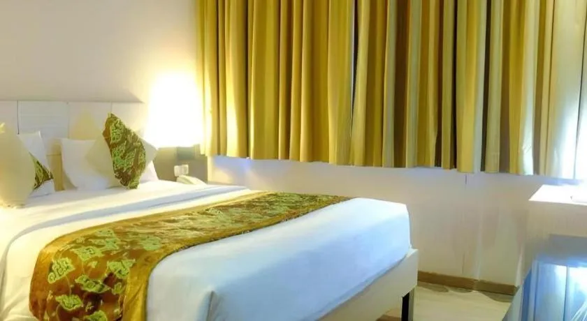 Bed in Lotus Hotel Subang