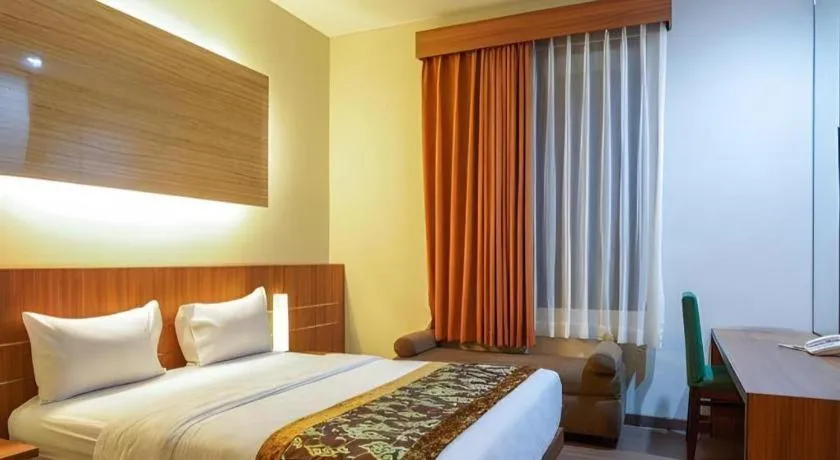 Bed in Lotus Hotel Subang