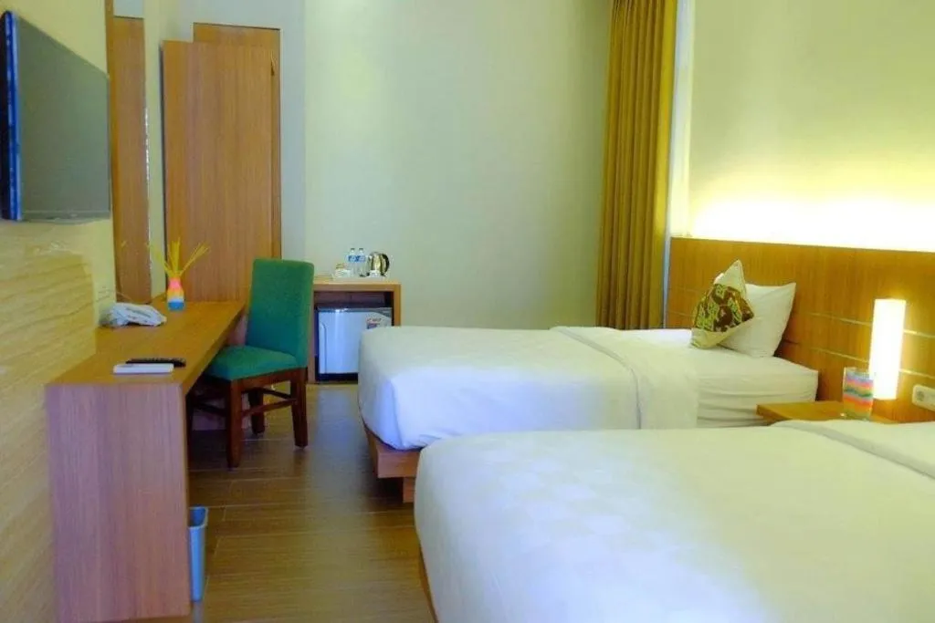 Bed in Lotus Hotel Subang