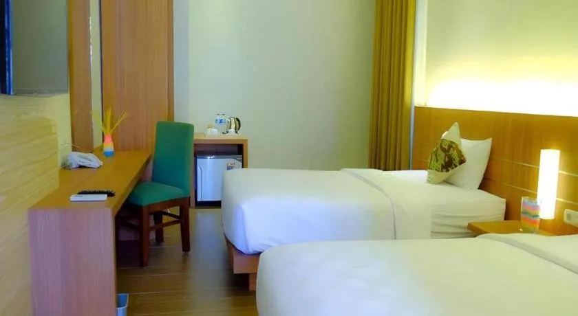 Bed in Lotus Hotel Subang