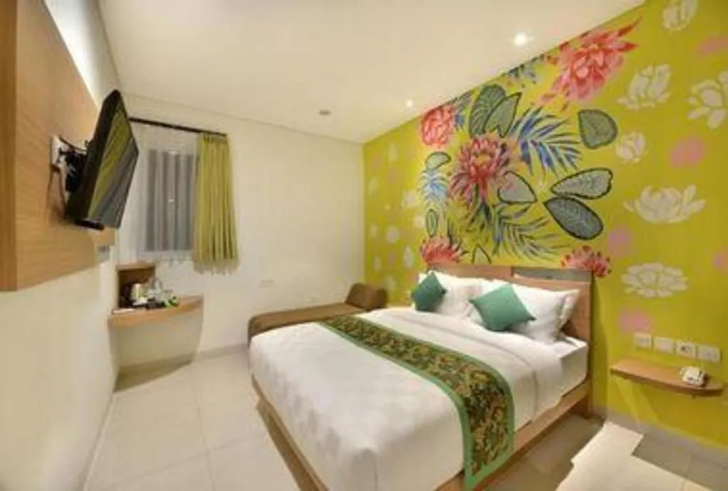 Bed in Lotus Hotel Subang