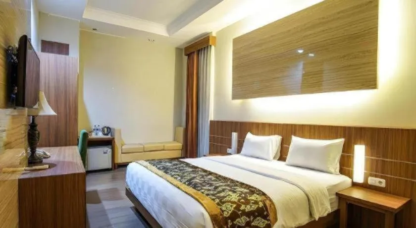 Bed in Lotus Hotel Subang