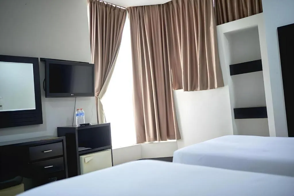 Bed in Hotel Celebes