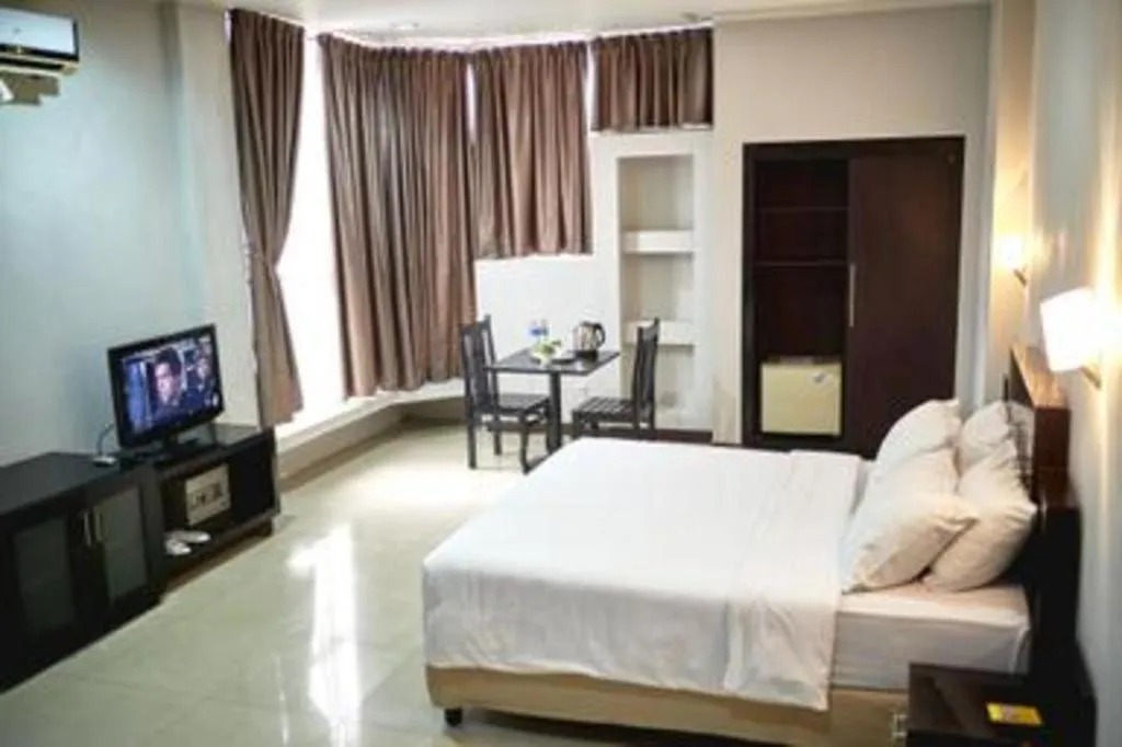 Bed in Hotel Celebes