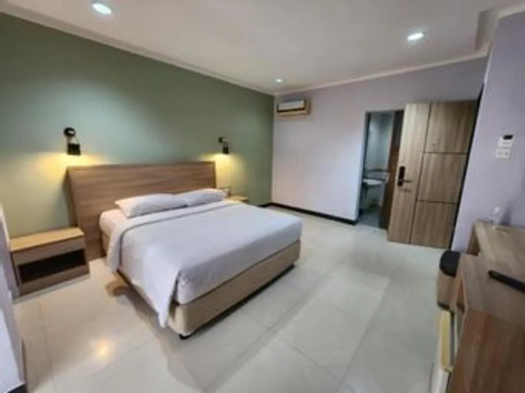 Bed in Hotel Celebes