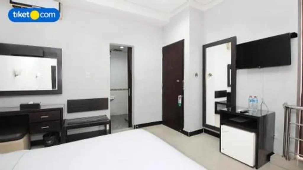 Bed in Hotel Celebes