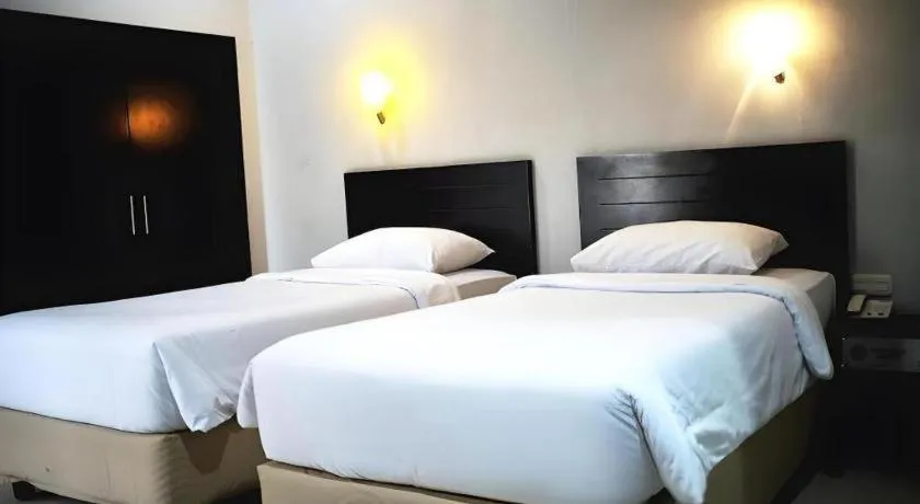 Bed in Hotel Celebes