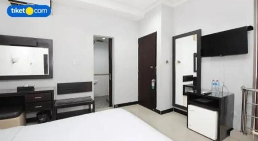Bed in Hotel Celebes