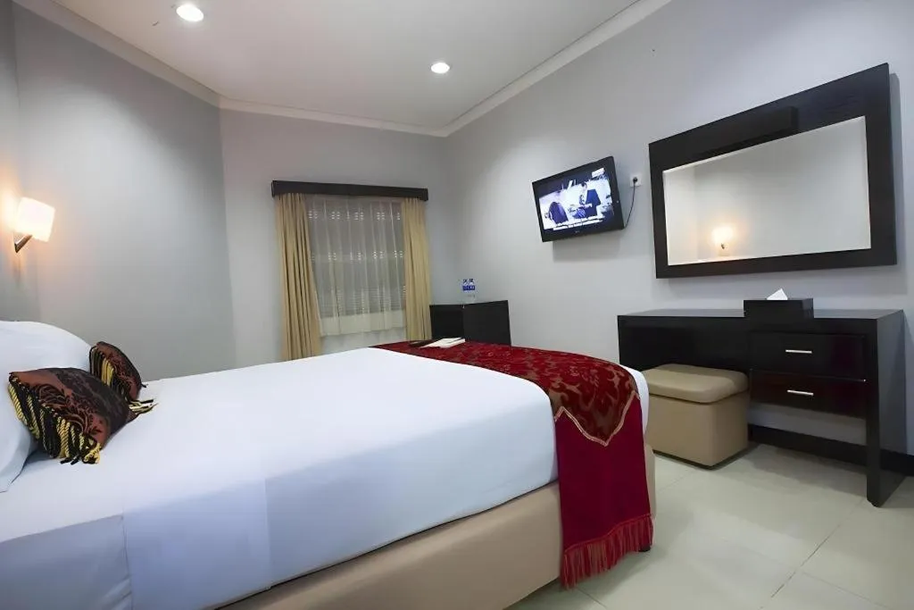 Bed in Hotel Celebes