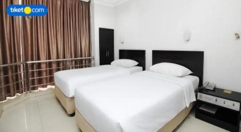 Bed in Hotel Celebes