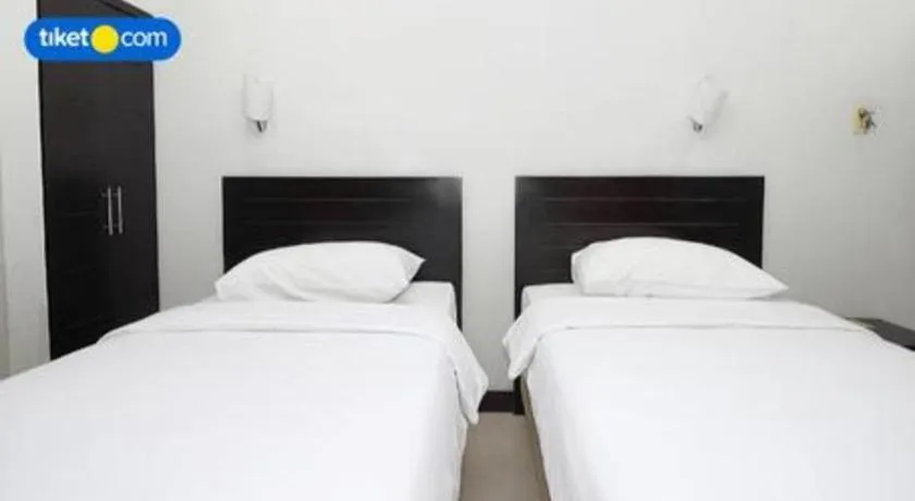 Bed in Hotel Celebes