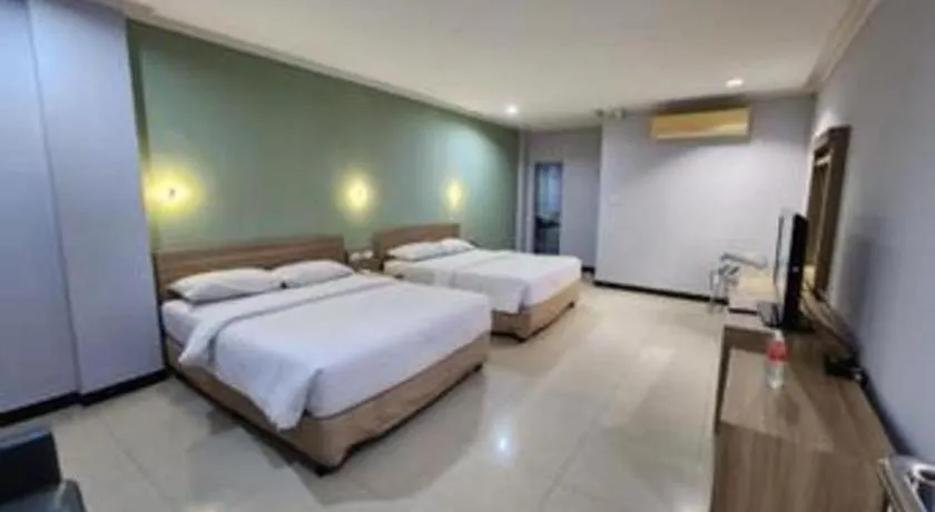 Bed in Hotel Celebes