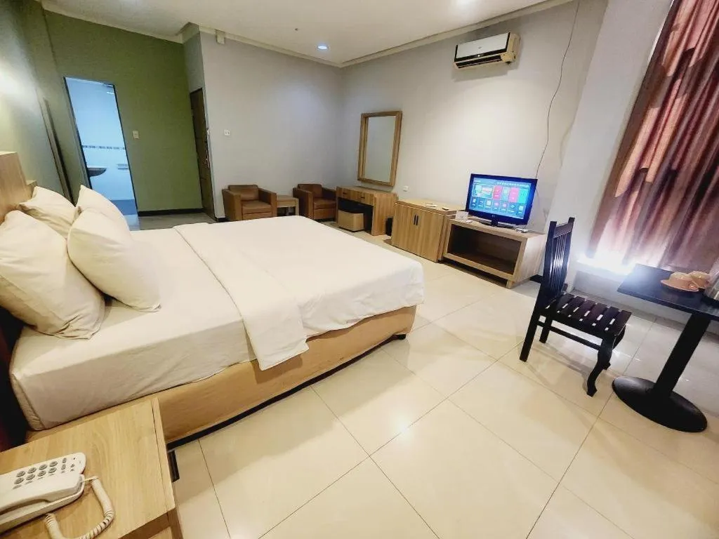 Bed in Hotel Celebes