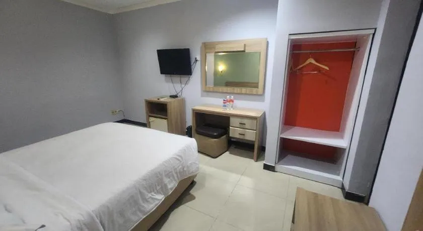 Bed in Hotel Celebes