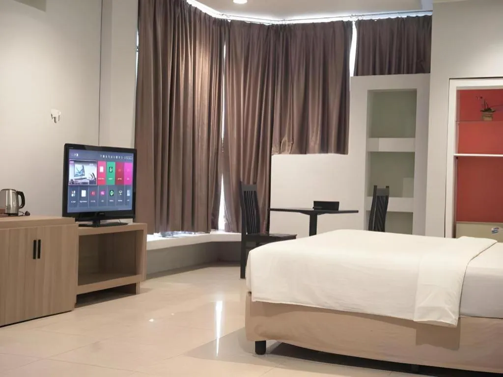 Bed in Hotel Celebes