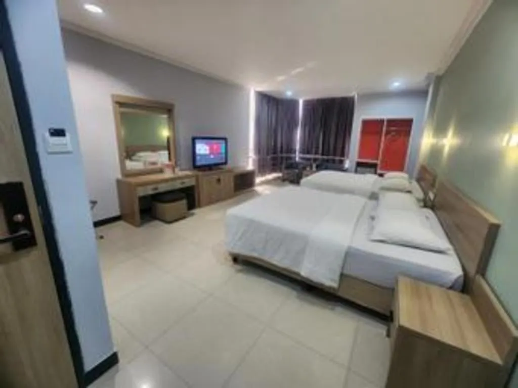 Bed in Hotel Celebes