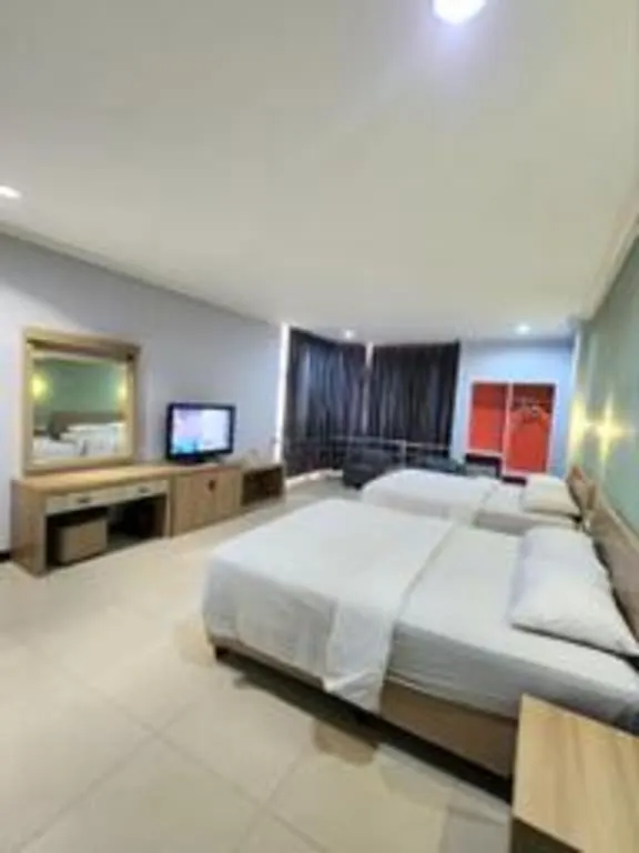 Bed in Hotel Celebes