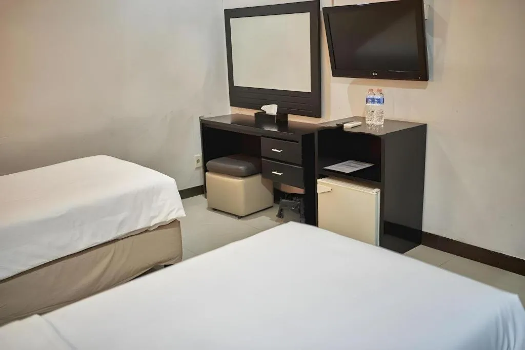 Bed in Hotel Celebes