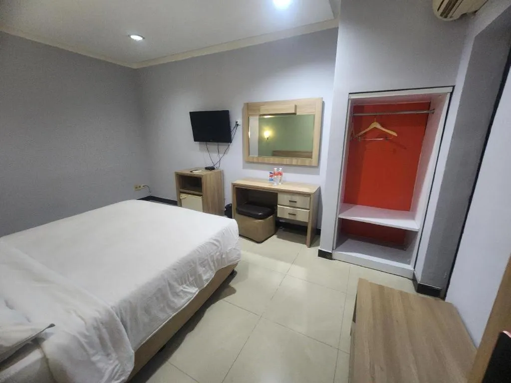 Bed in Hotel Celebes