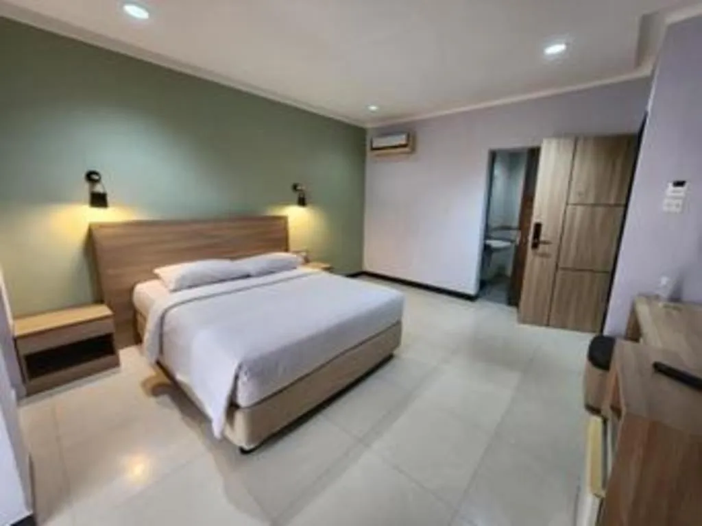 Bed in Hotel Celebes