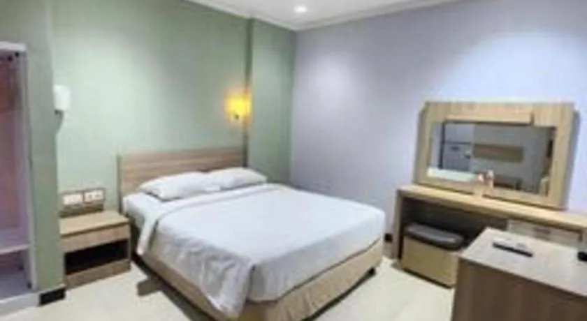 Bed in Hotel Celebes