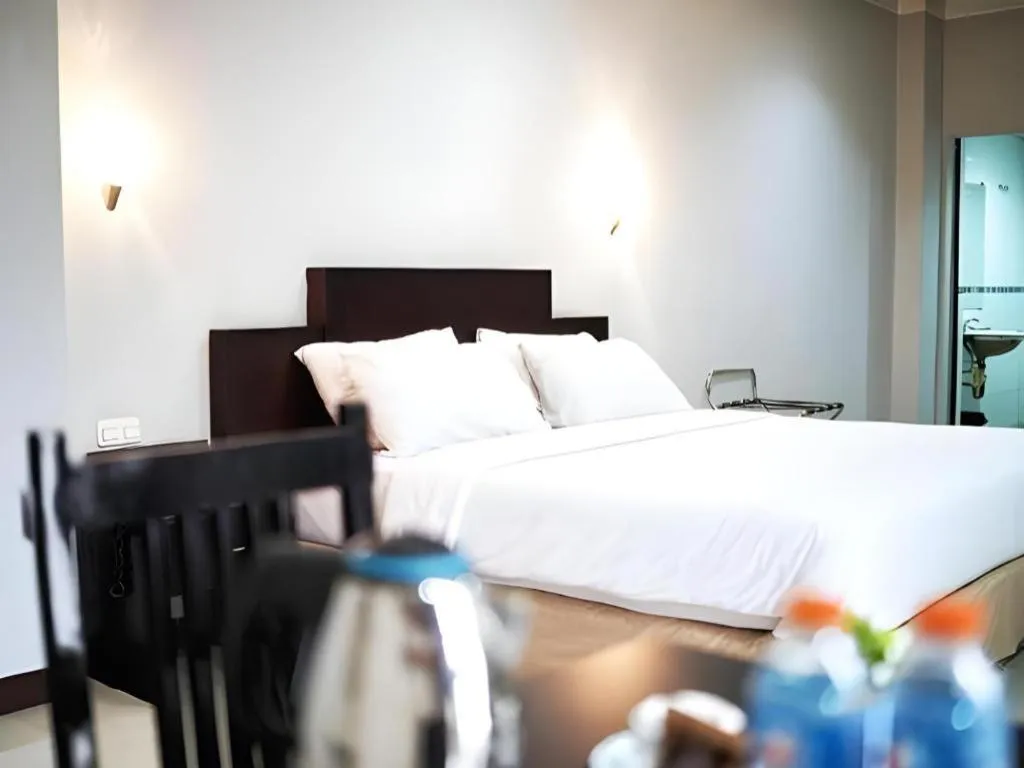 Bed in Hotel Celebes