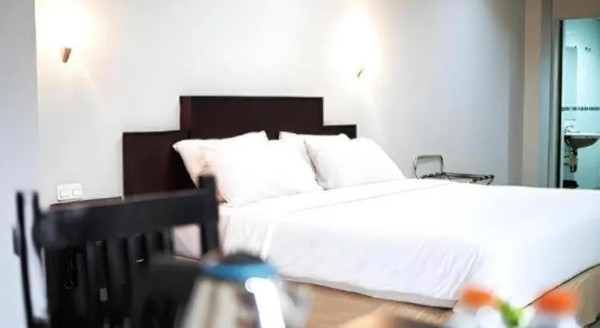 Bed in Hotel Celebes