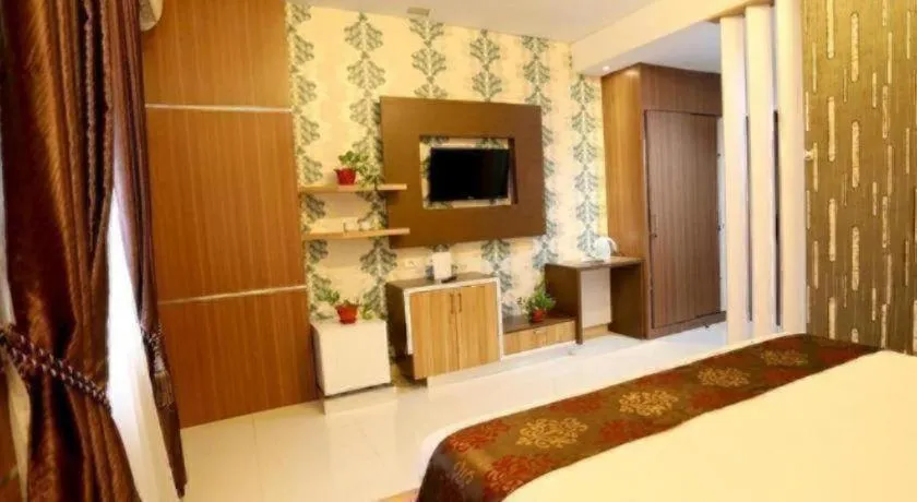 Bed in Hotel Grand Permata Hati
